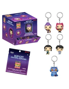 Llavero Pocket POP KPop Demon Hunters surtido