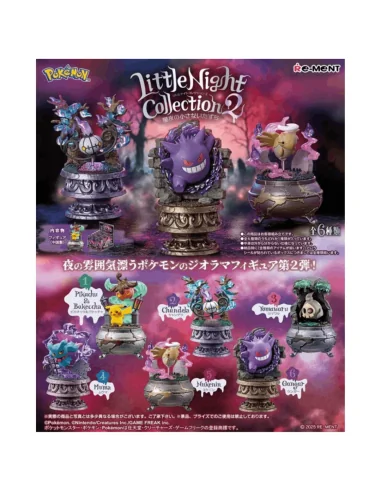 Re-Ment Pokémon Little Night Collection 2