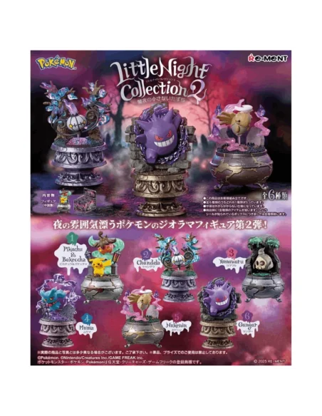 Re-Ment Pokémon Little Night Collection 2