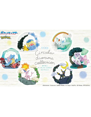 Re-Ment - Pokémon Circular Diorama Collection
