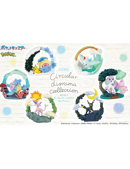 Re-Ment - Pokémon Circular Diorama Collection