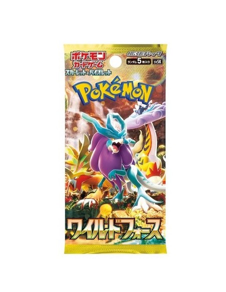 Wild Force Booster Pack Japones