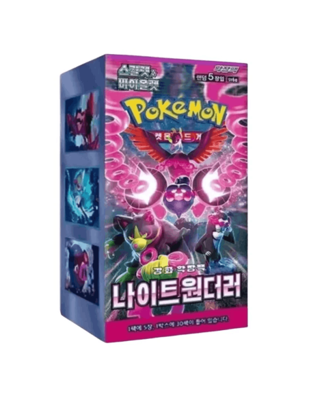 Pokémon TCG Night Wanderer (SV6a) – Caja Coreana Sellada