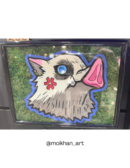 Cuadro Artesanal Inosuke