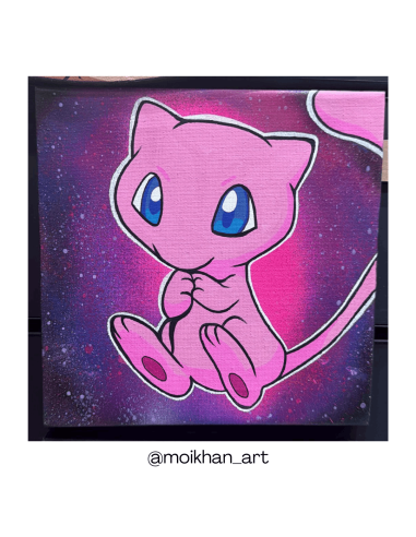 Cuadro Artesanal Mew