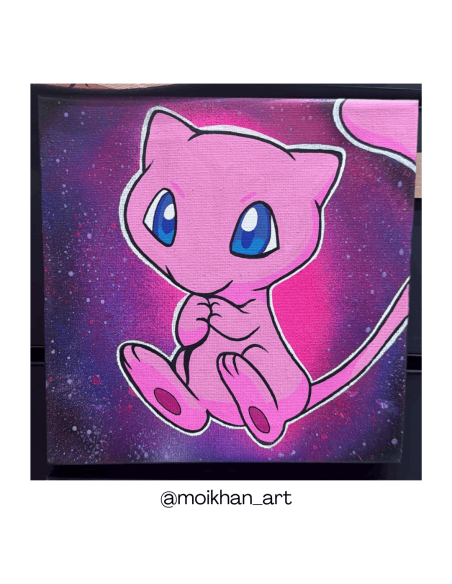 Cuadro Artesanal Mew