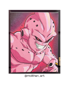 Cuadro Artesanal Majin Boo