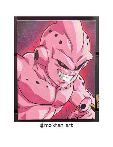 Cuadro Artesanal Majin Boo