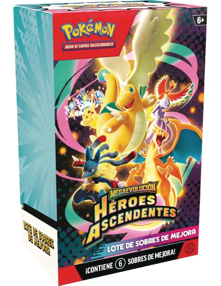 Pokémon TCG: Héroes Ascendentes caja sellada (CASTELLANO)