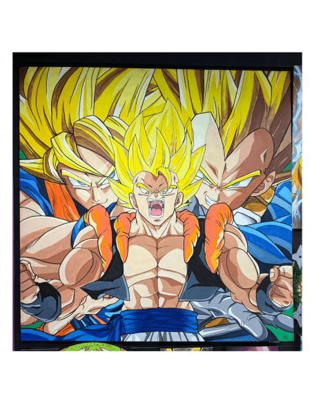 Cuadro Lienzo Dragon Ball Super Saiyan