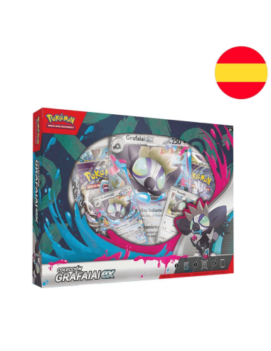 Blister cartas Grafaiai ex box Pokemon | Español