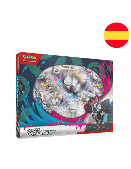 Blister cartas Grafaiai ex box Pokemon | Español