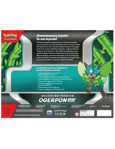 Estuche cartas Ogerpon EX Pokemon |Español 2