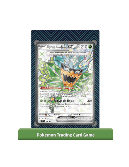 Estuche cartas Ogerpon EX Pokemon |Español