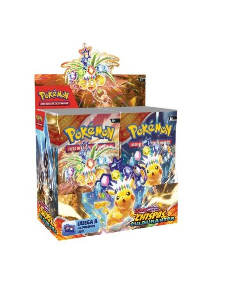 SOBRE TCG POKEMON Chispas filgurantes