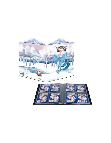 ALBUM POKEMON ARTICUNO 10 HOJAS 4 BOLSILLOS