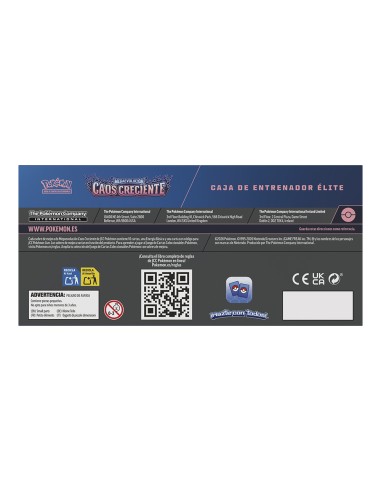ELITE TRAINER MEGAEVOLUCION CAOS CRECIENTE ESPAÑOL