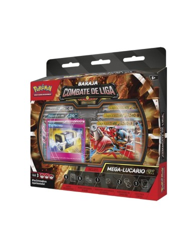 Pokemon TCG mazo batalla Mega-Lucario ex ESPAÑOL