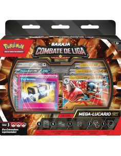 Pokemon TCG mazo batalla Mega-Lucario ex ESPAÑOL