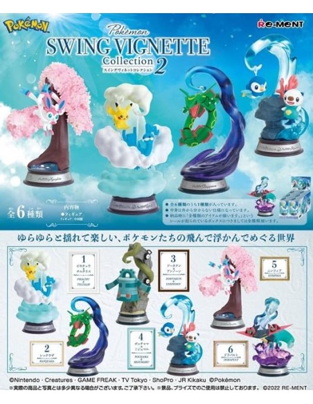 Re-Ment Pokémon SWING VIGNETTE Collection 2