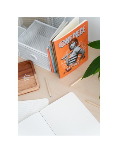 PACK 3 CUADERNOS A5 ONE PIECE NETFLIX - MONKEY...