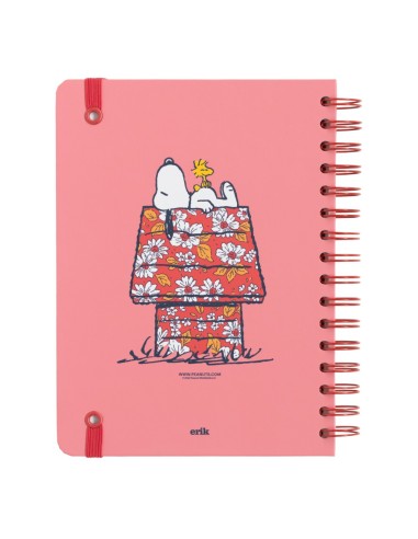 CUADERNO TAPA FORRADA A5 SNOOPY LOVE YOURSELF