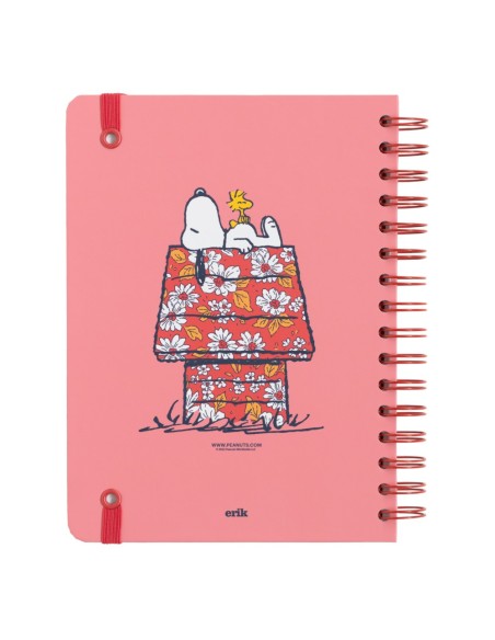 CUADERNO TAPA FORRADA A5 SNOOPY LOVE YOURSELF