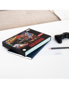 CUADERNO PREMIUM A5 CON STICKY NOTES Y FUNDA STREET FIGHTER 2