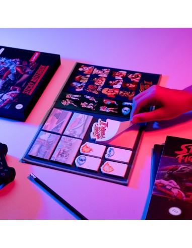 CUADERNO PREMIUM A5 CON STICKY NOTES Y FUNDA...