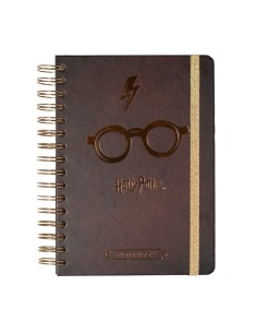 CUADERNO TAPA FORRADA A5 HARRY POTTER