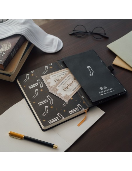CUADERNO PREMIUM A5 CON BOLIGRAFO HARRY POTTER DOBBY