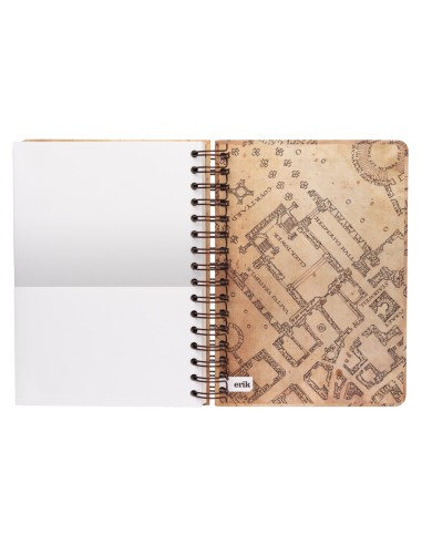 CUADERNO TAPA FORRADA A5 HARRY POTTER THE...
