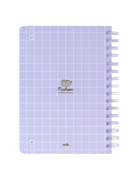CUADERNO TAPA FORRADA A5 PUSHEEN MOMENTS COLLECTION