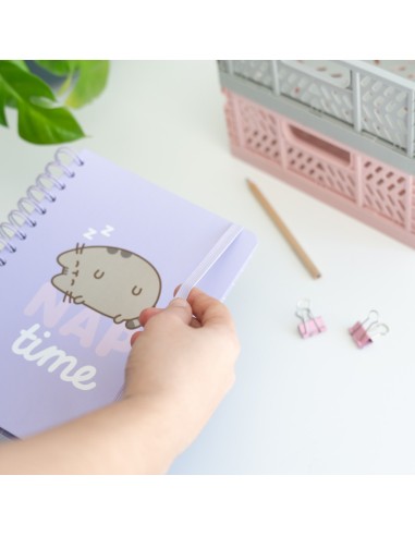 CUADERNO TAPA FORRADA A5 PUSHEEN MOMENTS...