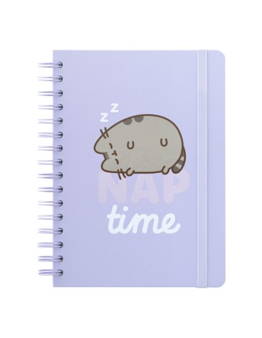 CUADERNO TAPA FORRADA A5 PUSHEEN MOMENTS...