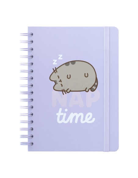 CUADERNO TAPA FORRADA A5 PUSHEEN MOMENTS COLLECTION