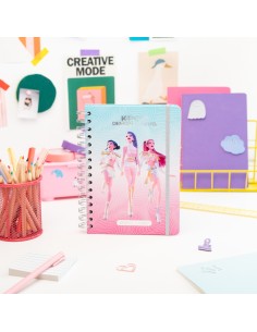 AGENDA ESCOLAR 2026/2027 SEMANA VISTA A5 12 MESES KPOP...