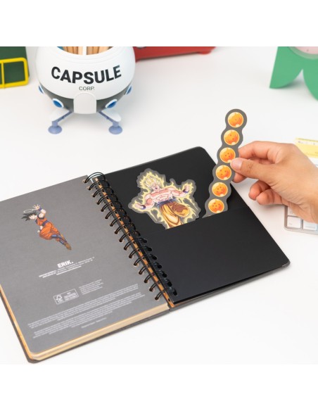 AGENDA ESCOLAR 2026/2027 SEMANA VISTA A5 12 MESES DRAGON BALL