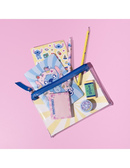 SET BASICO PAPELERIA DISNEY STITCH