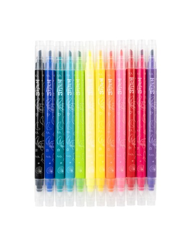 SET DE 12 ROTULADORES BORRABLES DISNEY STITCH