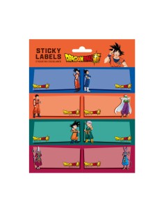 ETIQUETAS ADHESIVAS DRAGON BALL
