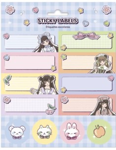 ETIQUETAS ADHESIVAS ANIME TREND