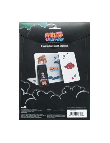 PEGATINAS REUTILIZABLES NARUTO SHIPPUDEN