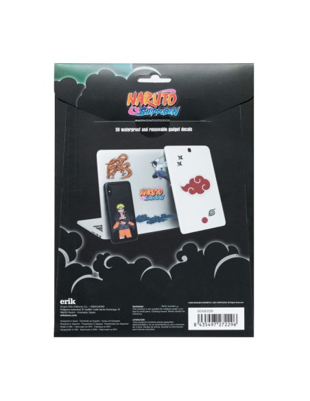 PEGATINAS REUTILIZABLES NARUTO SHIPPUDEN