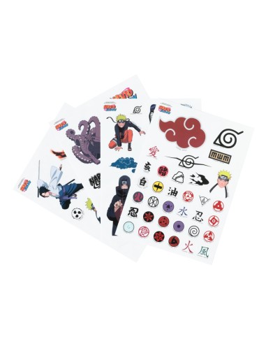 PEGATINAS REUTILIZABLES NARUTO SHIPPUDEN