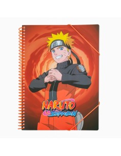 CARPETA DE FUNDAS A4 NARUTO SHIPPUDEN