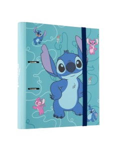 CARPETA 2 ANILLAS DISNEY STITCH WAVES