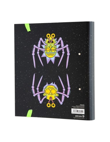 CARPETA 2 ANILLAS RICK & MORTY MUTANT
