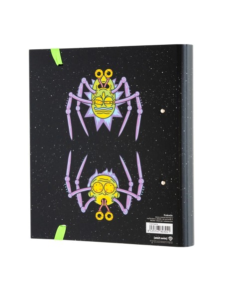 CARPETA 2 ANILLAS RICK & MORTY MUTANT
