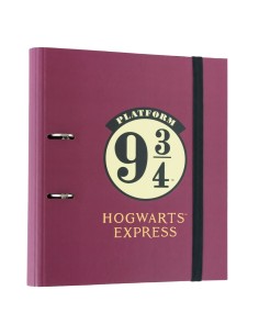 CARPETA 2 ANILLAS HARRY POTTER PLATAFORMA 9 3/4